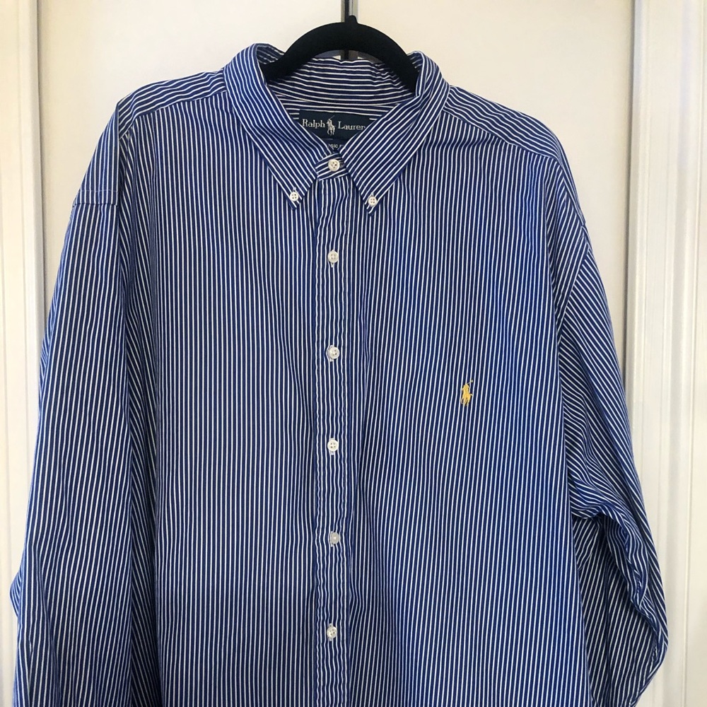 Gently Worn Men’s Ralph Lauren Dress Shirt